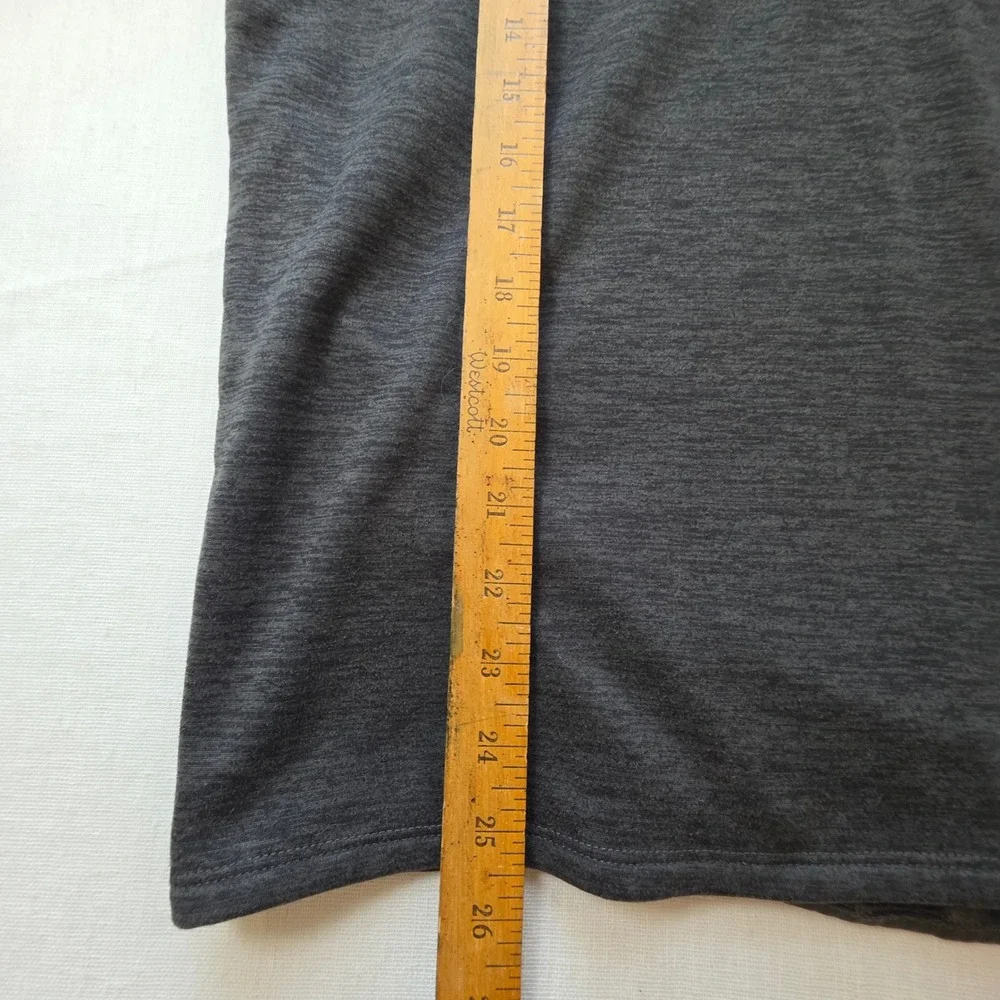 The North Face Quarter Zip Pullover Mens Medium Gray Fleece Gorpcore